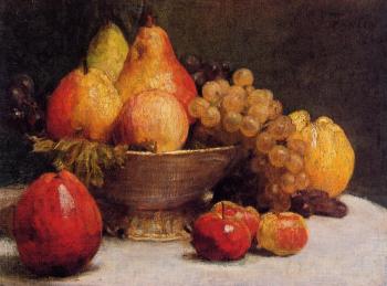 Henri Fantin-Latour : Bowl of Fruit II